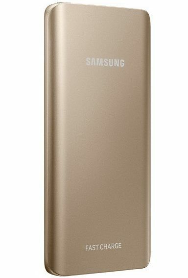 Внешний аккумулятор Samsung Fast Charging EB-PN920UFRGRU 5200 mAh - Gold: фото 2 из 9