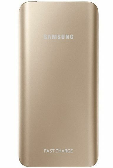 Внешний аккумулятор Samsung Fast Charging EB-PN920UFRGRU 5200 mAh - Gold: фото 1 из 9