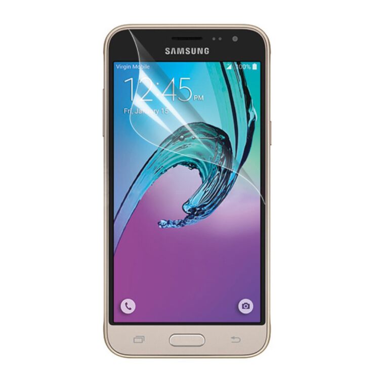 Защитная пленка Deexe Clear для Samsung Galaxy J3 2016 (J320): фото 1 из 1