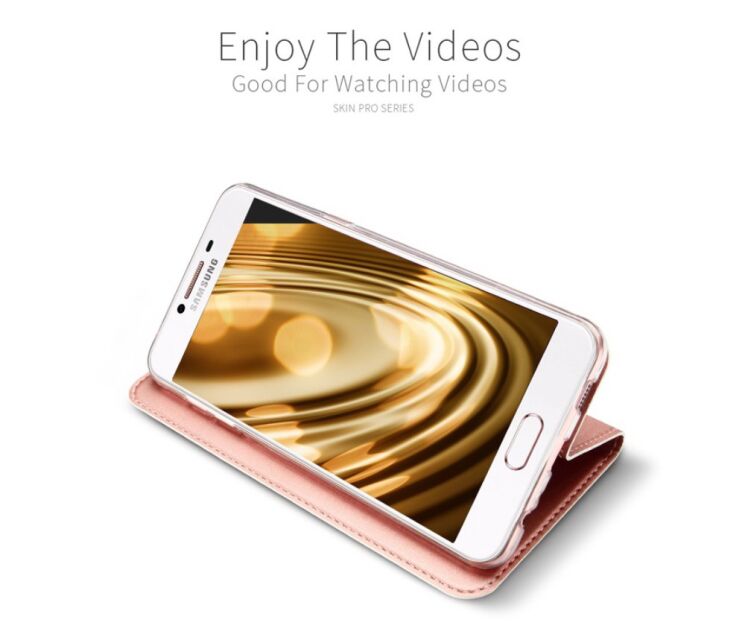 Чехол-книжка DUX DUCIS Skin Pro для Samsung Galaxy J5 Prime - Rose Gold: фото 15 из 15