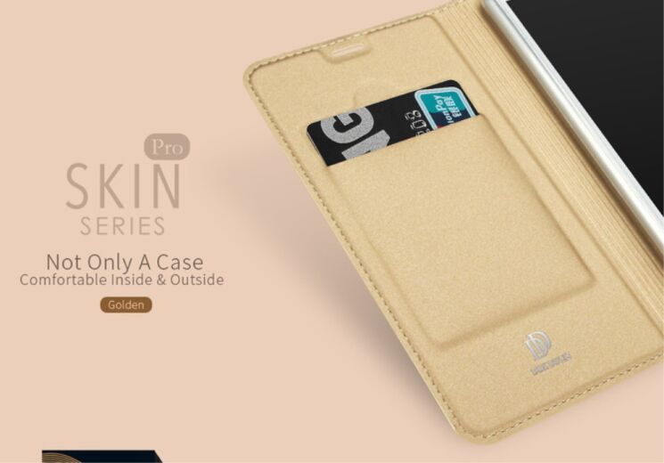 Чехол-книжка DUX DUCIS Skin Pro для Samsung Galaxy J5 Prime - Rose Gold: фото 9 из 15