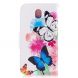 Чохол-книжка UniCase Color Wallet для Samsung Galaxy J5 2017 (J530) - Butterfly in Flowers C (125136X). Фото 3 з 8