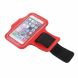 Чехол на руку Deexe Running Sports для смартфонов шириной до 67мм - Red (981117R). Фото 2 из 3