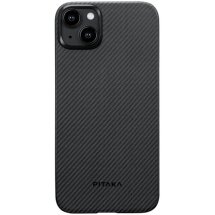 Чехол Pitaka MagEZ Case Twill для Apple iPhone 15 - Black / Grey: фото 1 из 14