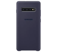 Чехол Silicone Cover для Samsung Galaxy S10 Plus (G975) EF-PG975TNEGRU - Navy: фото 1 из 4