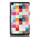 Чохол UniCase Life Style для Lenovo Tab 3 710F/710L - Colorful Checks (160152F). Фото 3 з 6