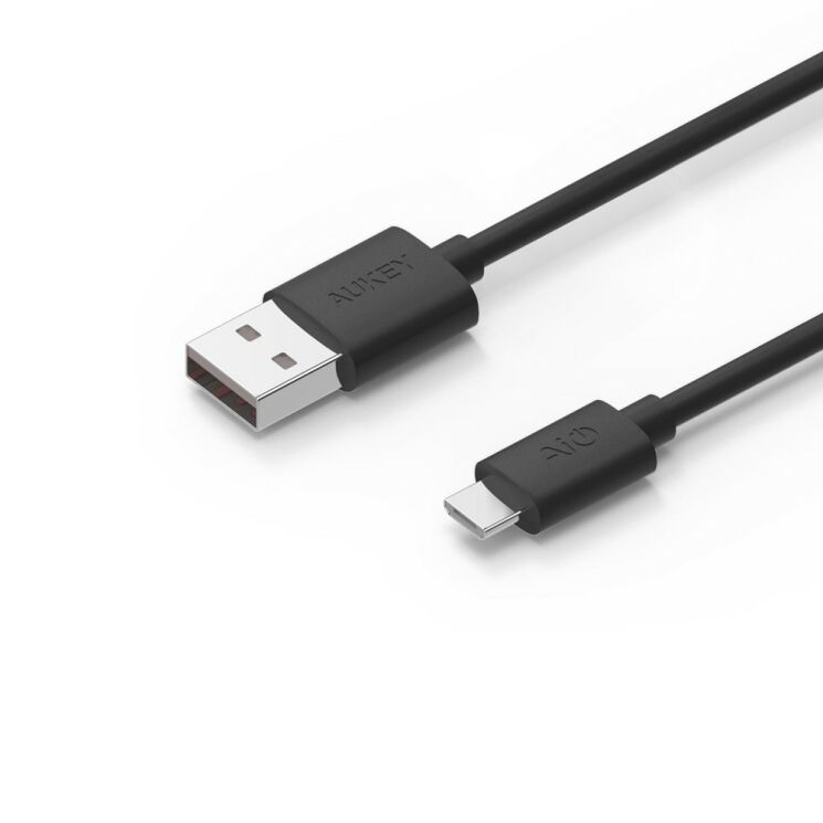 Кабель передачі даних AUKEY Micro USB (2m) - Black: фото 2 з 8