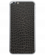 Шкіряна наклейка Glueskin для iPhone 6/6s Plus - Black Reptile (989044). Фото 1 з 11