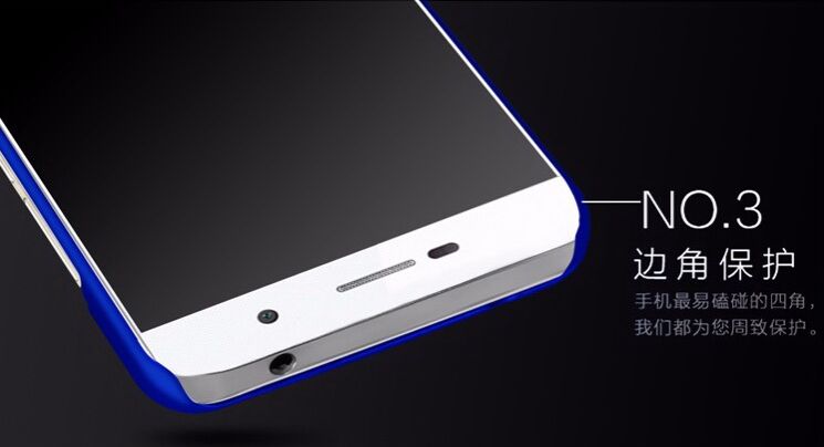 Пластиковий чохол Deexe Hard Shell для Huawei Y6 Pro - Dark Blue: фото 6 з 7