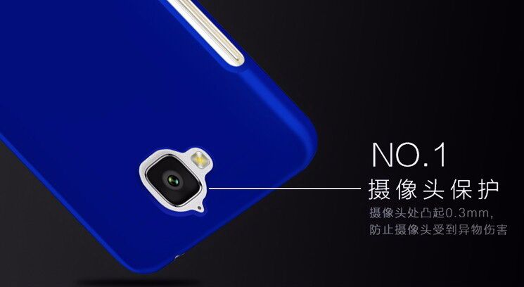 Пластиковий чохол Deexe Hard Shell для Huawei Y6 Pro - Dark Blue: фото 4 з 7