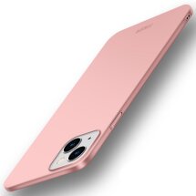 Пластиковый чехол MOFI Slim Shield для Apple iPhone 15 - Rose Gold: фото 1 из 9