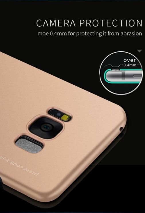 Пластиковый чехол X-LEVEL Slim для Samsung Galaxy S8 (G950) - Rose Gold: фото 10 из 11