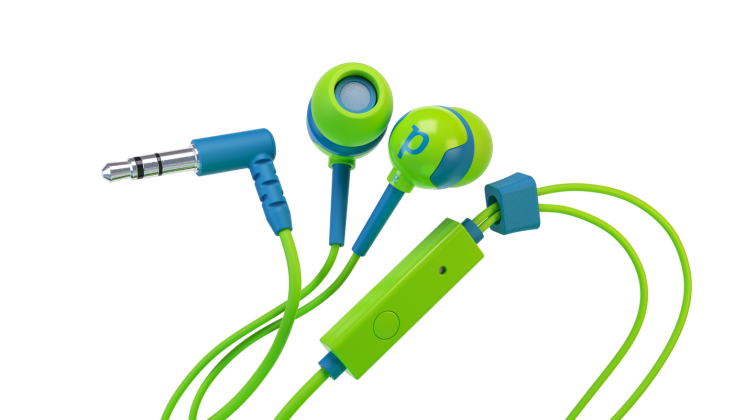 Проводная стерео-гарнитура Pixus Ear One - Green: фото 2 з 14