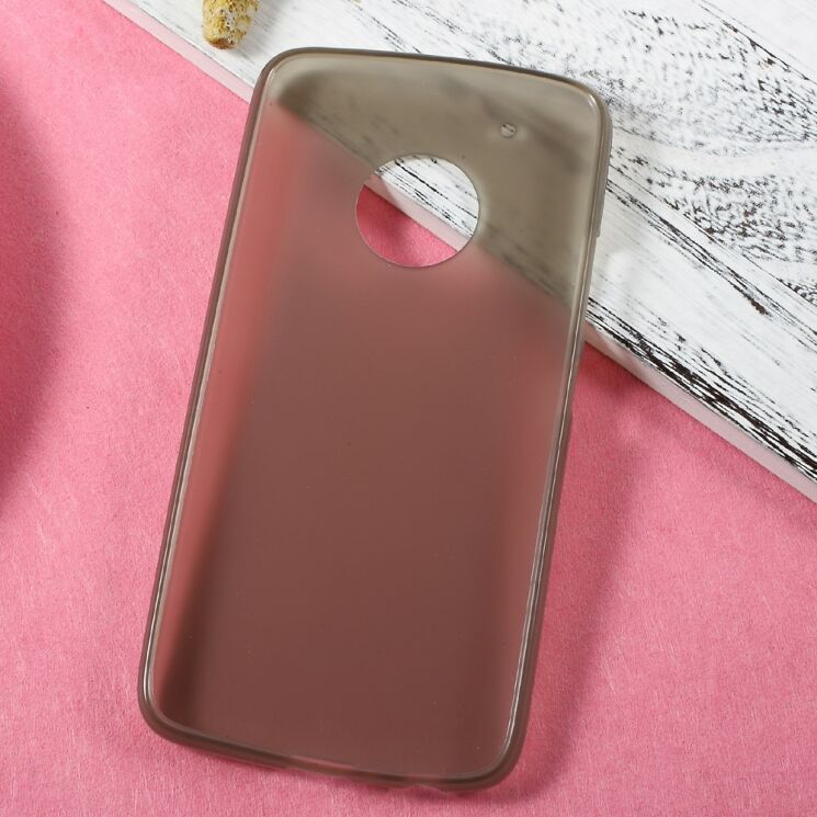 Силіконовий (TPU) чохол Deexe Soft Case для Motorola Moto G5 Plus - Gray: фото 4 з 4