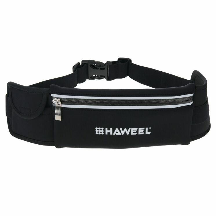 Спортивный чехол на пояс HAWEEL Outdoor Sports Bag - Black: фото 1 з 7