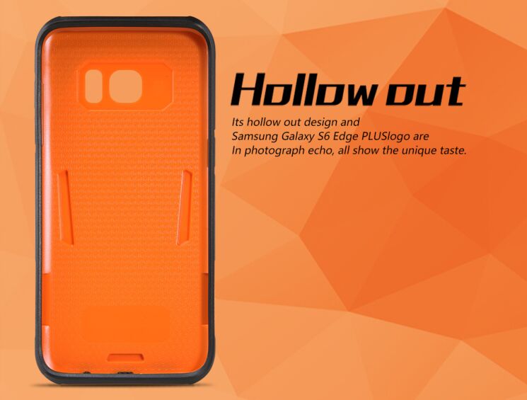Защитная накладка NILLKIN Defender II для Samsung Galaxy S7 edge (G935) - Orange: фото 12 из 15