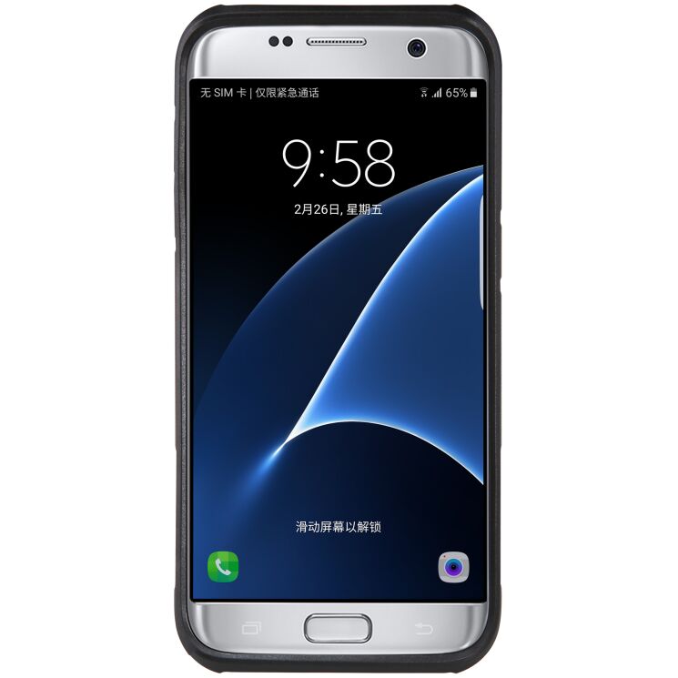 Захисна накладка NILLKIN Defender II для Samsung Galaxy S7 edge (G935) - Orange: фото 5 з 15