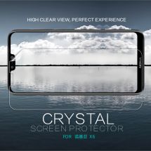 Захисна плівка NILLKIN Crystal для Nokia 6.1 Plus / Nokia X6: фото 1 з 6