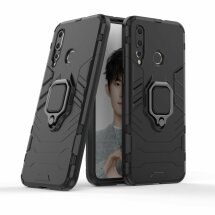 Захисний чохол Deexe Hybrid Case для Huawei Nova 4 - Black: фото 1 з 9