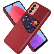 Защитный чехол KSQ Business Pocket для Samsung Galaxy M13 (M135) - Red: фото 1 из 4