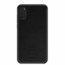 Защитный чехол PINWUYO Vintage Case для Samsung Galaxy S20 (G980) - Black: фото 1 из 14