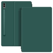Защитный чехол UniCase Magnetic Stand для Samsung Galaxy Tab S9 FE Plus (X610/616) - Green: фото 1 из 6