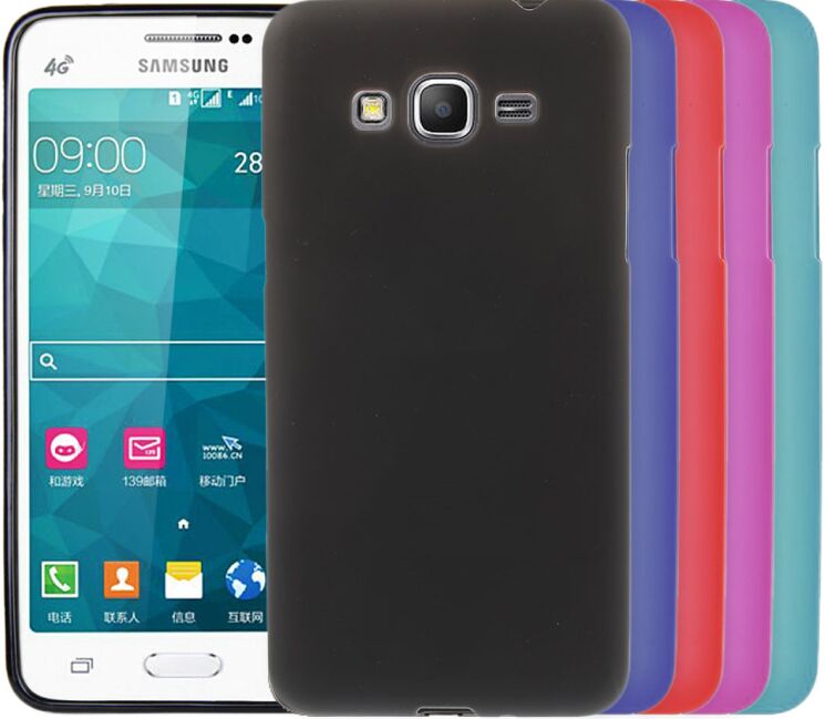 Силиконовая накладка Deexe Soft Case для Samsung Galaxy Grand Prime (G530/531) - Pink: фото 6 из 6