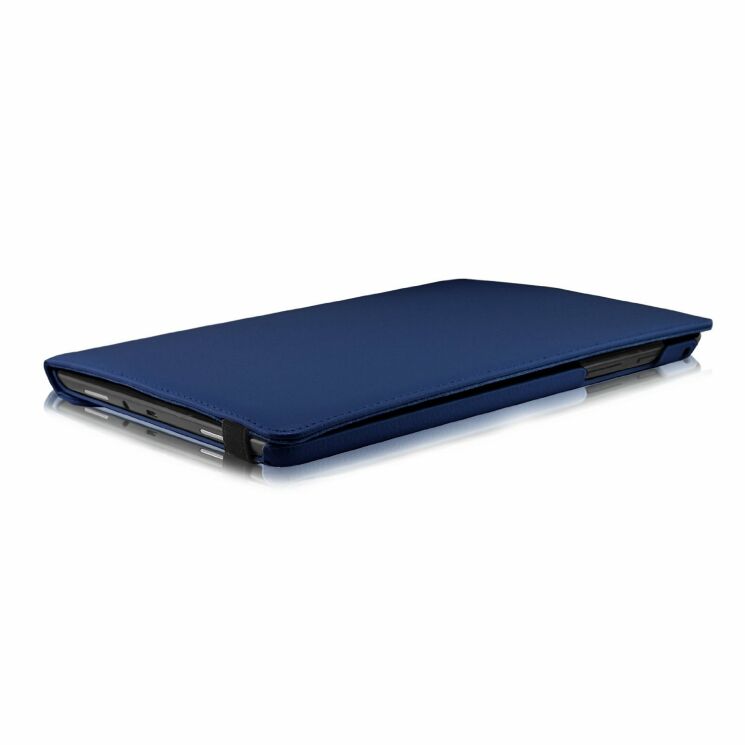 Вращающийся чехол Deexe Rotation для Samsung Galaxy Tab A 8.0 (T350/351) - Dark Blue: фото 3 из 7