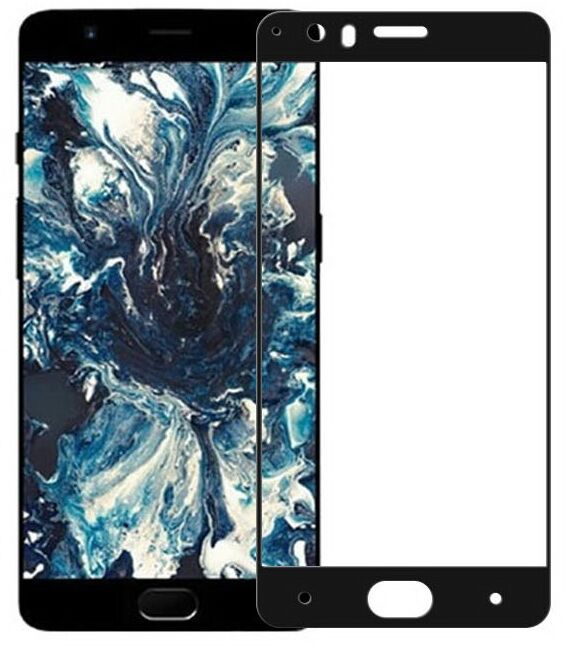 Захисне скло MOCOLO 3D Silk Print для OnePlus 5 - Black: фото 1 з 7