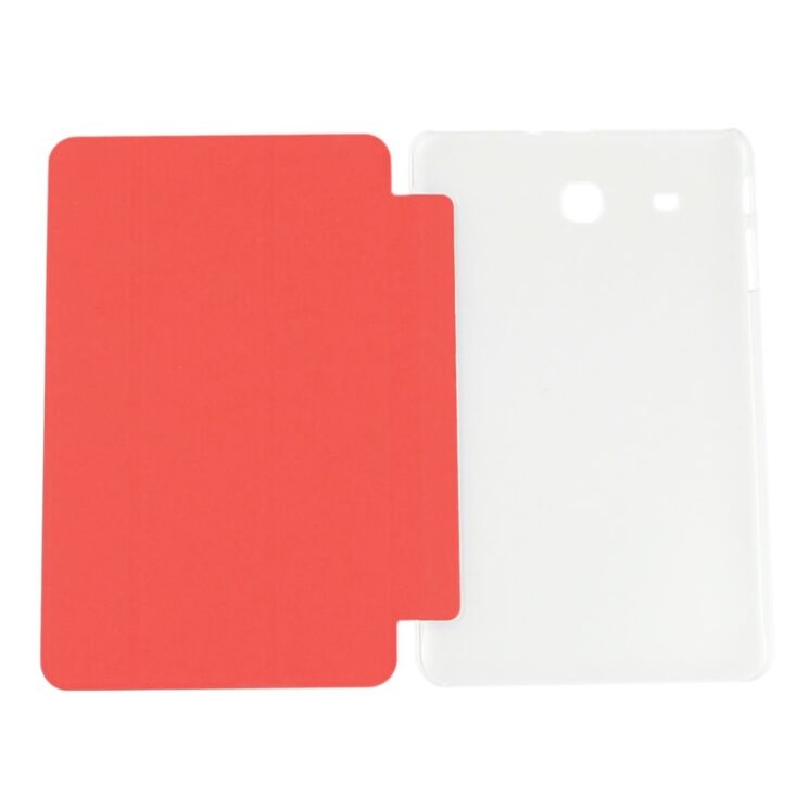 Чохол ENKAY Toothpick Texture для Samsung Galaxy Tab E 9.6 (T560/561) - Red: фото 6 з 9