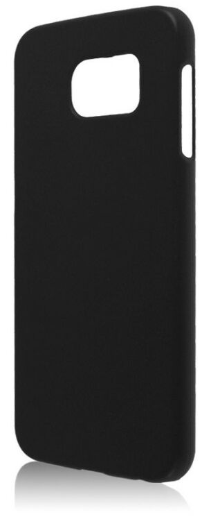 Пластиковая накладка Deexe Hard Shell для Samsung Galaxy S6 (G920) - Black: фото 2 из 3