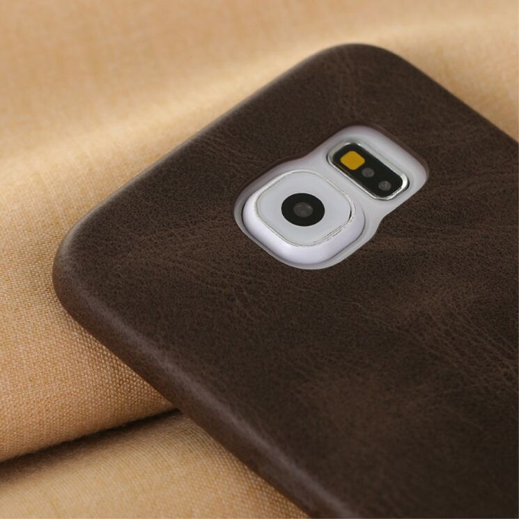 Захисний чохол X-LEVEL Vintage для Samsung Galaxy S6 (G920) - Brown: фото 5 з 7