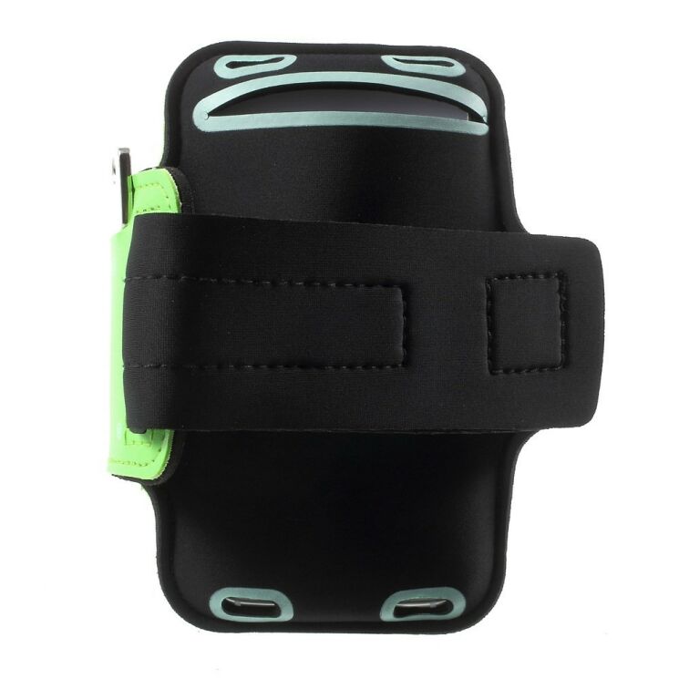 Чехол на руку UniCase Run&Fitness Armband M для смартфонов шириной до 75 см - Green: фото 2 из 8