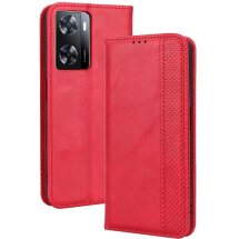 Чохол Deexe Retro Style для OPPO A57s / OnePlus Nord N20 SE - Red: фото 1 з 9