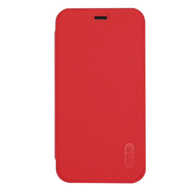 Чохол-книжка LENUO LeDream для Xiaomi Redmi 4X - Red: фото 2 з 11
