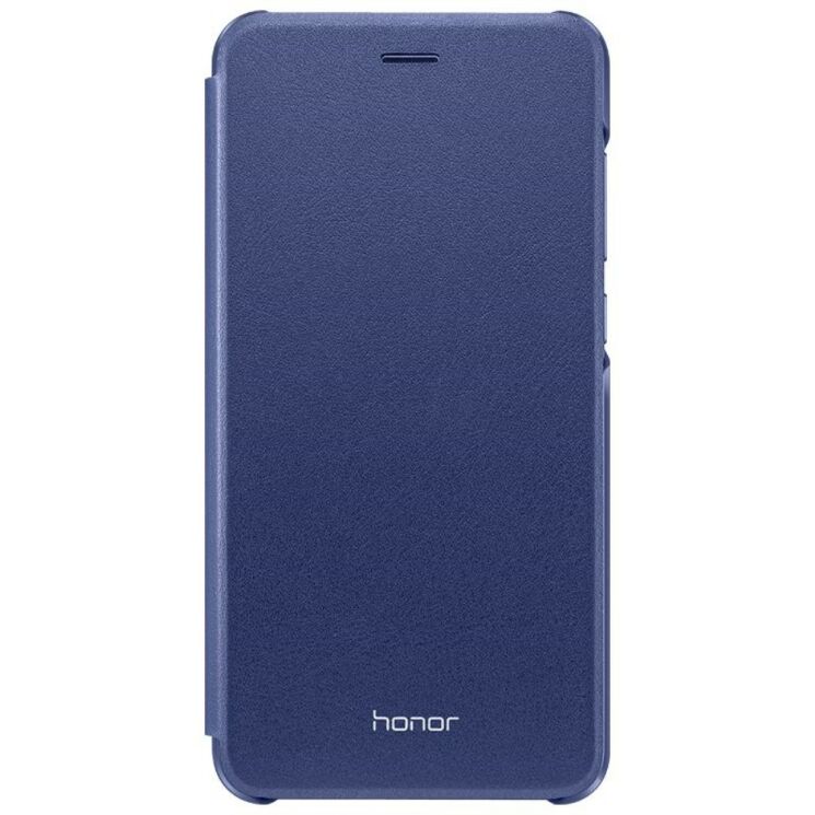 Оригинальный чехол Flip Cover для Huawei P8 Lite (2017) - Blue: фото 1 из 5