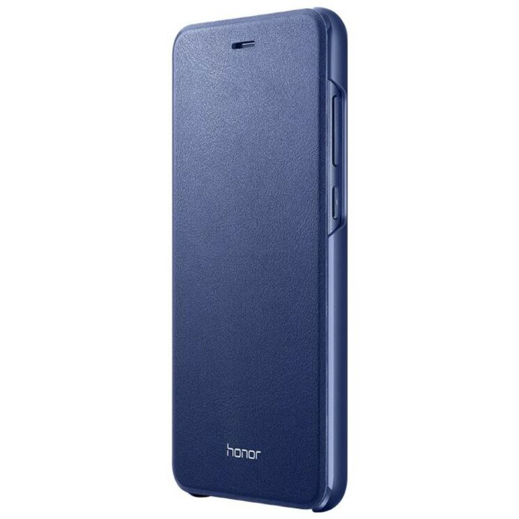 Оригинальный чехол Flip Cover для Huawei P8 Lite (2017) - Blue: фото 5 из 5