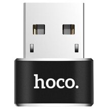 Адаптер Hoco UA6 USB to Type-C - Black: фото 1 з 8