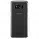 Пластиковий чохол Clear Cover для Samsung Galaxy S8 (G950) EF-QG950CBEGRU - Black: фото 1 з 5