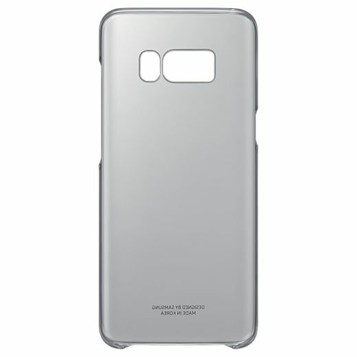 Пластиковий чохол Clear Cover для Samsung Galaxy S8 (G950) EF-QG950CBEGRU - Black: фото 3 з 5