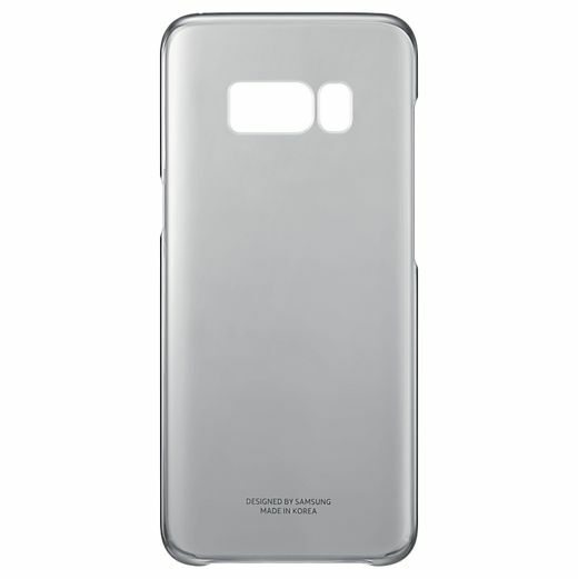 Пластиковий чохол Clear Cover для Samsung Galaxy S8 (G950) EF-QG950CBEGRU - Black: фото 4 з 5