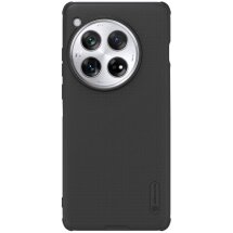 Пластиковий чохол NILLKIN Frosted Shield Pro Magnetic для OnePlus 12 - Black: фото 1 з 14