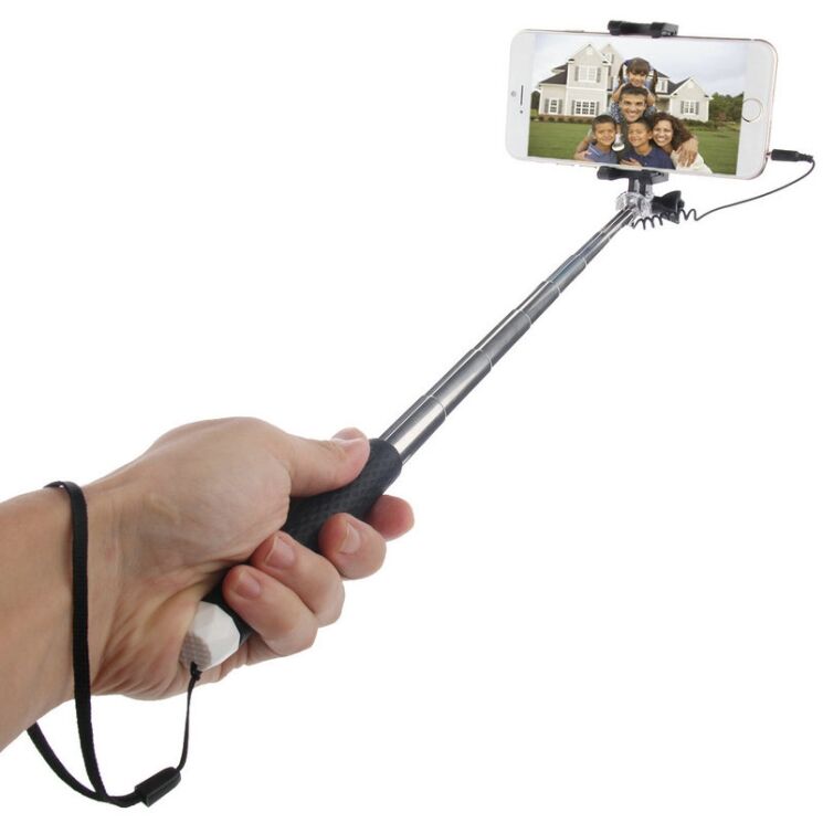 Селфі-монопод для смартфонів HAWEEL Selfie Stick - Black: фото 1 з 16