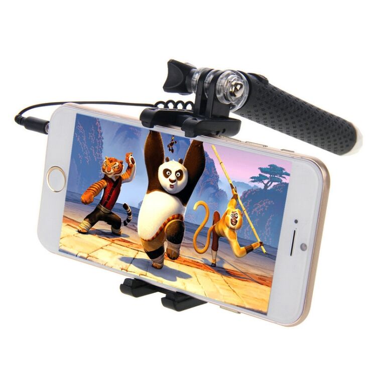 Селфі-монопод для смартфонів HAWEEL Selfie Stick - Black: фото 5 з 16