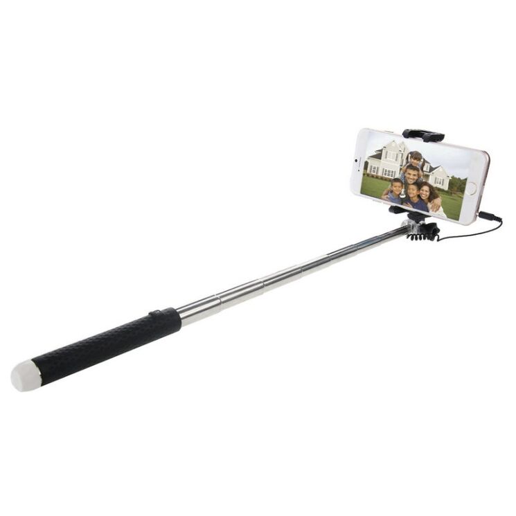 Селфі-монопод для смартфонів HAWEEL Selfie Stick - Black: фото 3 з 16