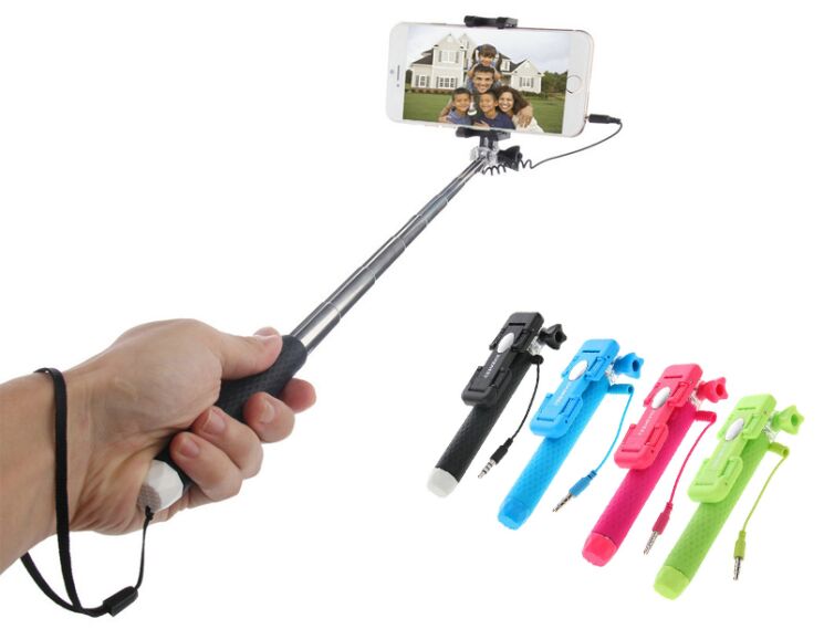 Селфи-монопод для смартфонов HAWEEL Selfie Stick - Magenta: фото 6 из 13
