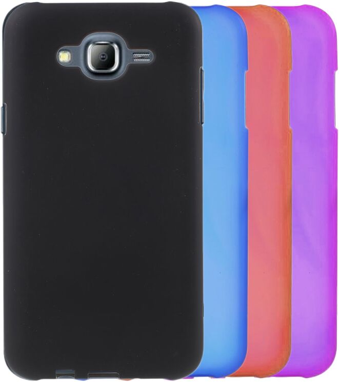 Силиконовая накладка Deexe Soft Case для Samsung Galaxy J5 (J500) - White: фото 6 з 6