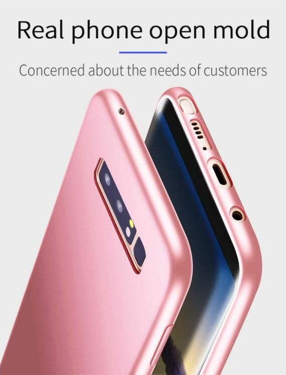 Силиконовый (TPU) чехол X-LEVEL Matte для Samsung Galaxy Note 8 (N950) - Pink: фото 7 из 9