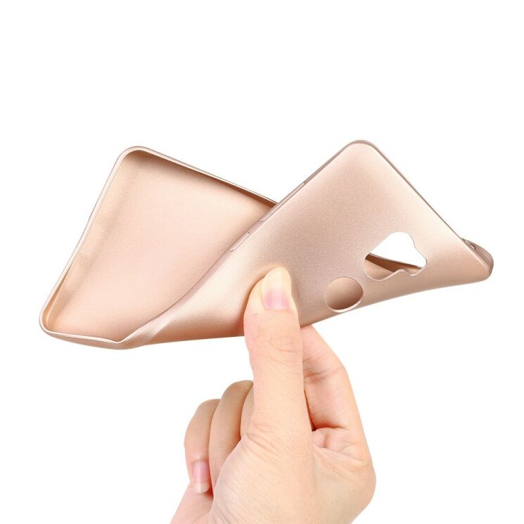 Силіконовий (TPU) чохол X-LEVEL Matte для Xiaomi Mi 5s Plus - Gold: фото 3 з 15