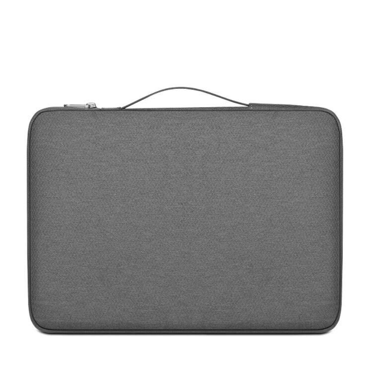 Универсальная сумка WIWU Notebook Cover для планшетов и ноутбуков диагональю до 14 дюймов - Dark Grey: фото 3 из 10